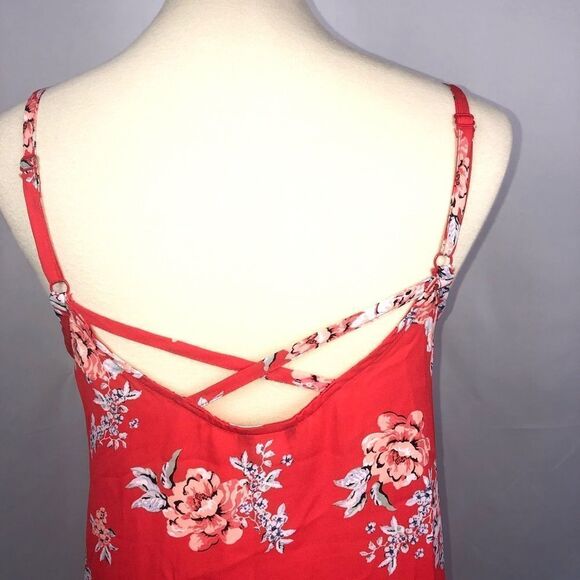 TORRID FLORAL PLEATED GEORGETTE SWING CAMI - Picture 7 of 9